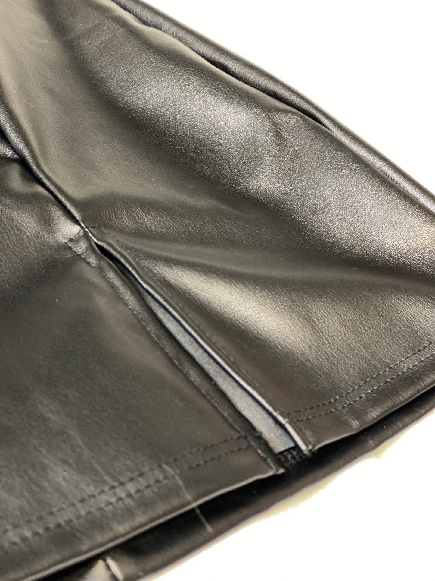 Leather Skirt W/Split